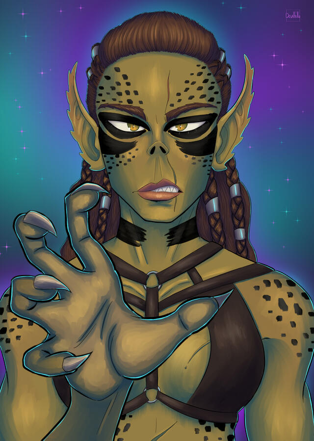 Lae'zel from Baldur's Gate 3