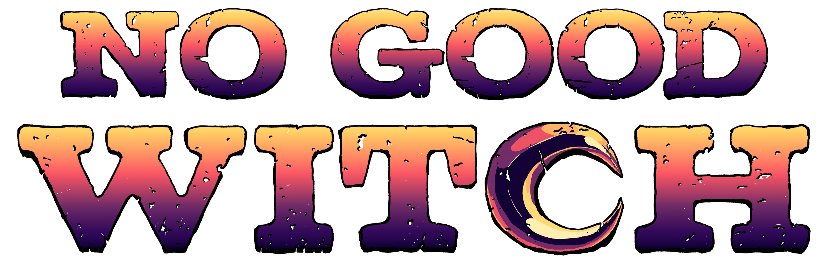 No Good Witch Comic Logo
